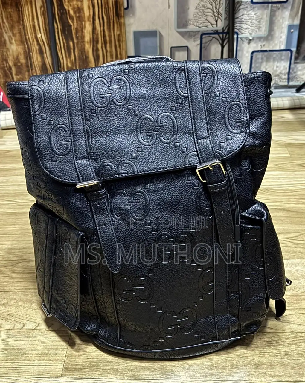 Gucci Jumbo Gg Backpack