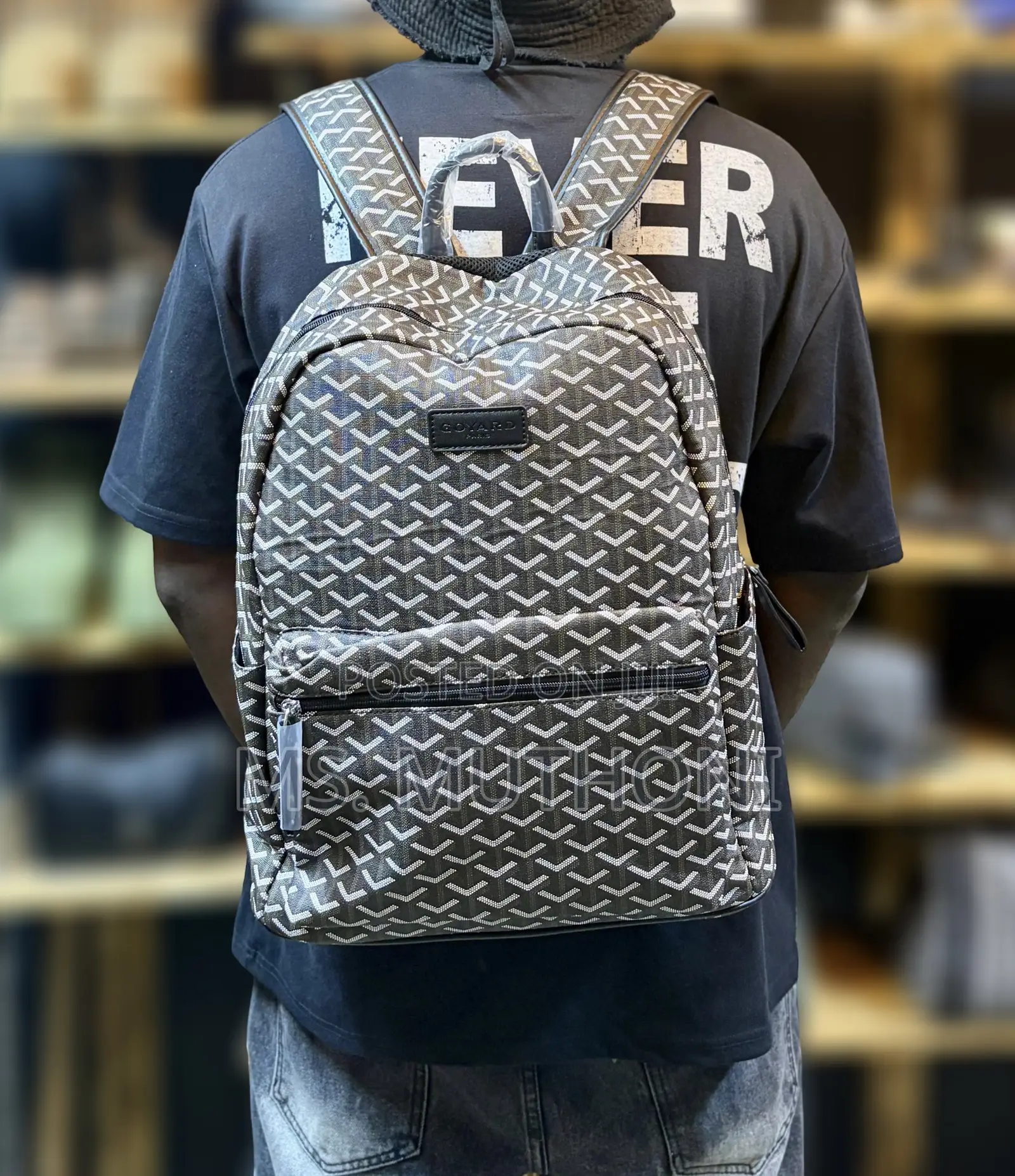 Unisex Goyard Cisalpin Backpack