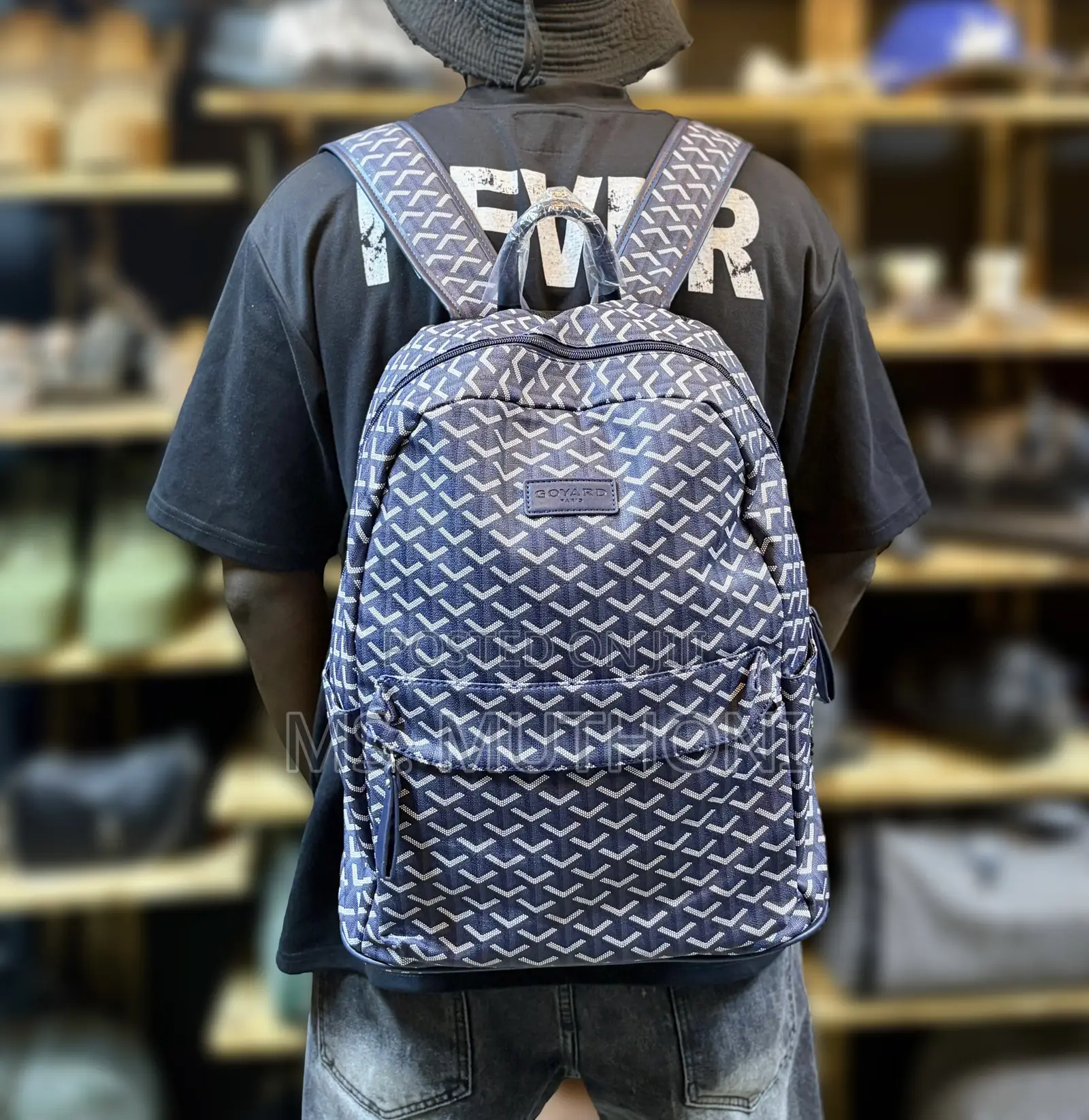 Unisex Goyard Cisalpin Backpack