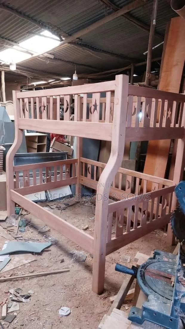 Solid Wood Star Bunk Bed - main view