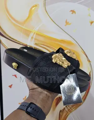 Versace Palazzo Rubber Sliders