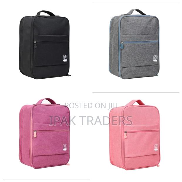 Waterproof Travel Shoe Bag 
20*30cmBlack - main view
