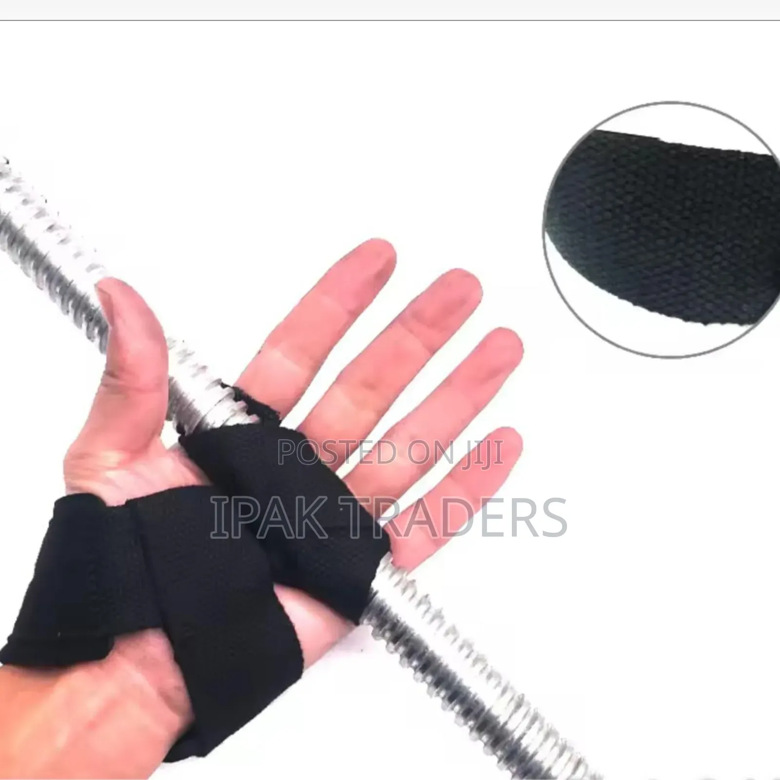 2pcs Weightlifting Straps Anti-Slip Silicone Lifting Wrist Straps