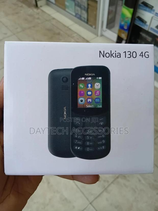 New Nokia 130 Dual SIM Black - thumbnail 2