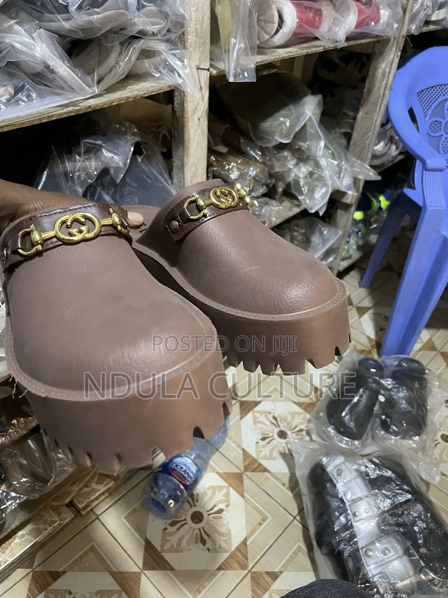 Gucci (Dapadan )Platforms Clogs/ Mules