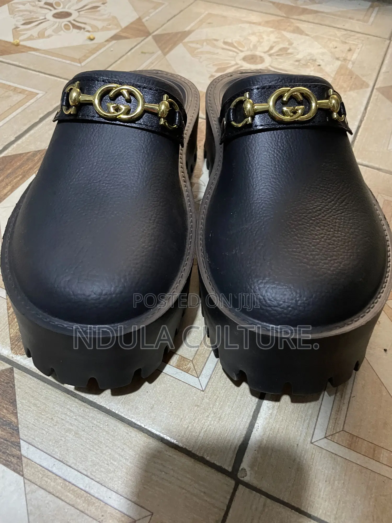 Gucci (Dapadan )Platforms Clogs/ Mules