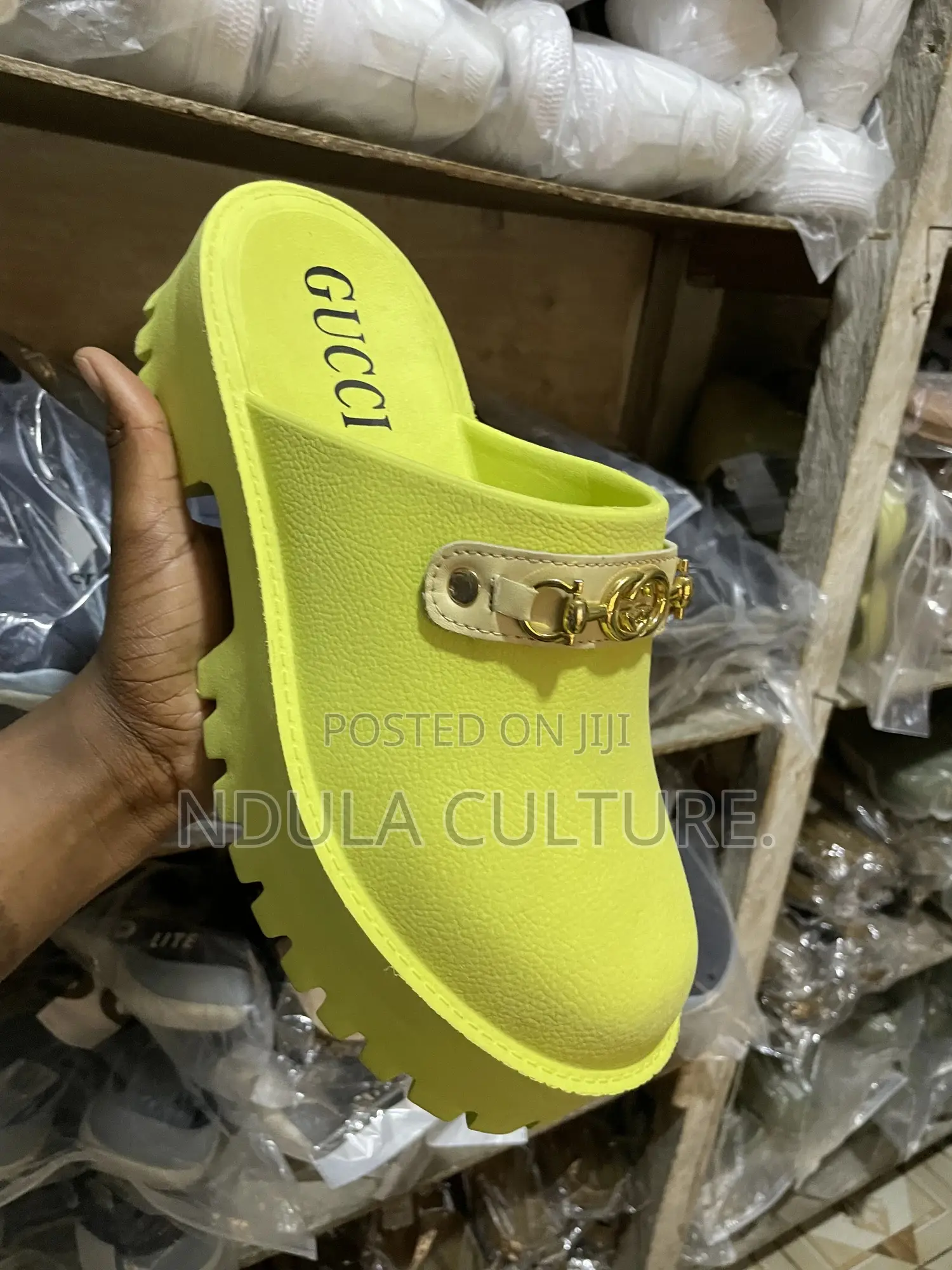 Gucci (Dapadan )Platforms Clogs/ Mules