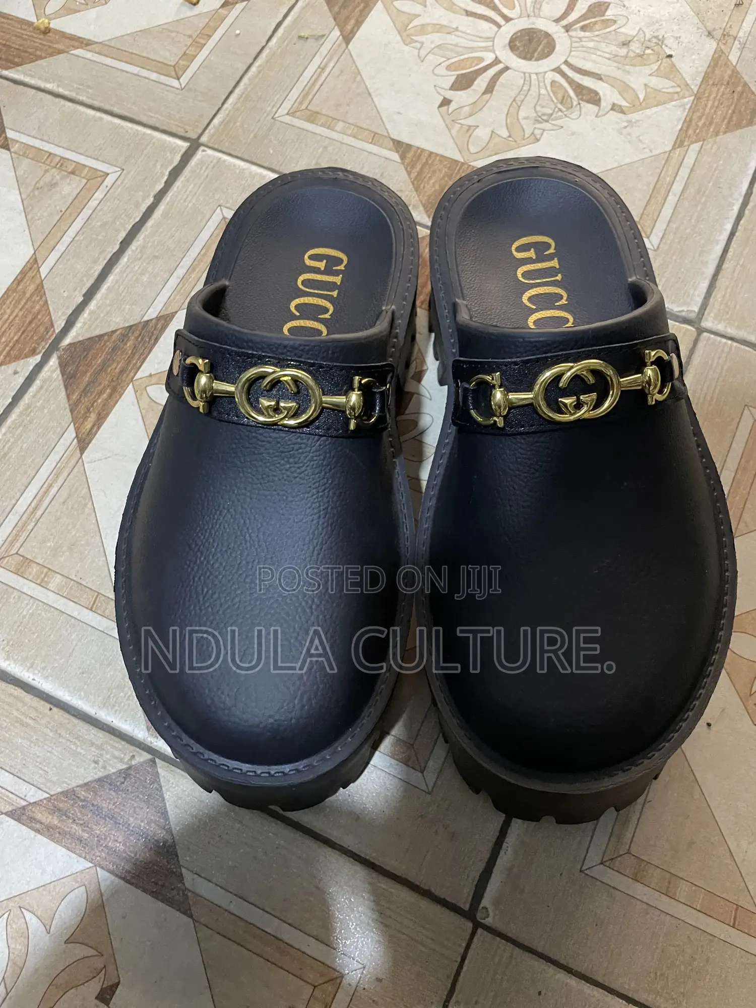 Gucci (Dapadan )Platforms Clogs/ Mules