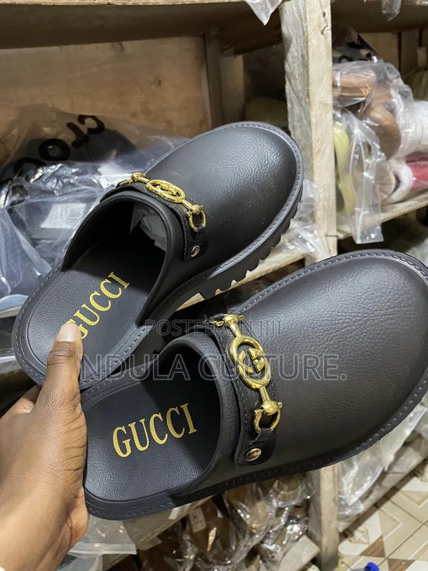 Gucci (Dapadan )Platforms Clogs/ Mules - thumbnail 4
