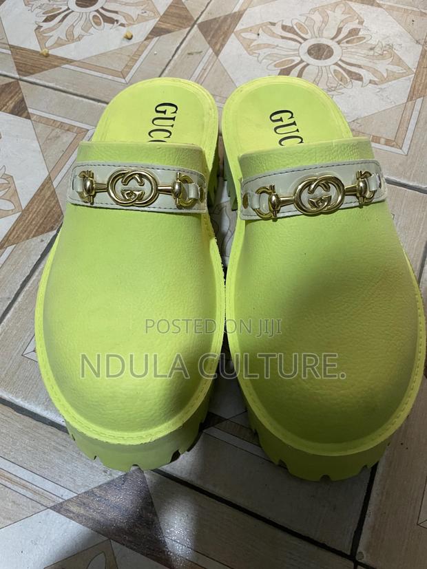 Gucci (Dapadan )Platforms Clogs/ Mules - thumbnail 9