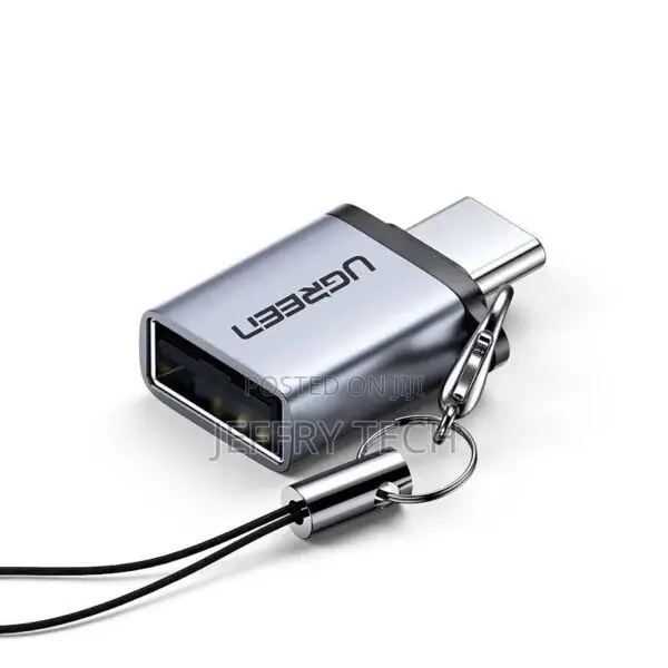 Ugreen Type C to Usb 3.0 a Adapter Cable With Lanyard ( Gray) – Us270