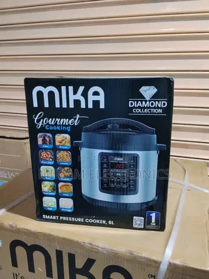 Mika Smart Pressure Cooker, 6l, Ss Mpc1106