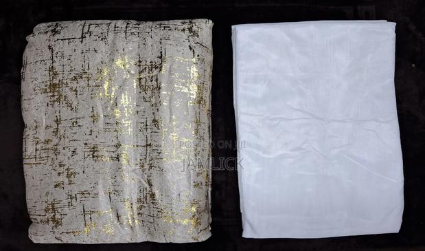 3m Marble Curtains Set 2pcs + Sheer 1pc - Pt - thumbnail 8