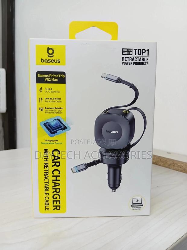 The Baseus Primetrip Vr2 Max Car Charger. - thumbnail 2