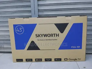 Skyworth 43e3500, 43-Inches Full Hd 2024 Frameless Google Tv