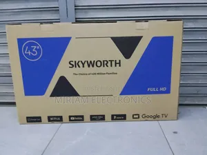 Skyworth 43e3500, 43-Inches Full Hd 2024 Frameless Google Tv