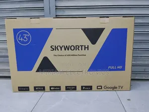 Skyworth 43e3500, 43-Inches Full Hd 2024 Frameless Google Tv