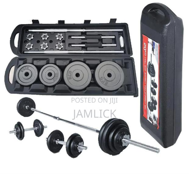 York 50kg Dumbbell Set - Js - main view