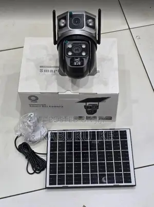 V380 Pro Cctv Camera Dual Lens Solar Camera Wifi