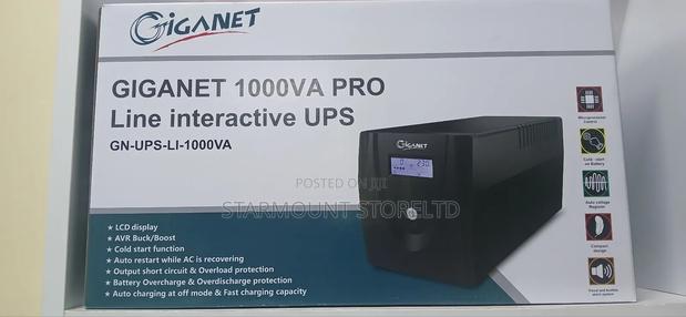 Giganet 1000va Pro Line Interactive Ups 8