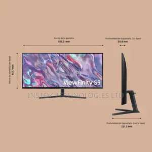 Samsung Viewfinity S50d 34 Inch Wqhd Monitor