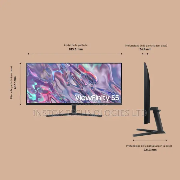Samsung Viewfinity S50d 34 Inch Wqhd Monitor