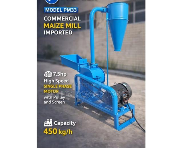 Commercial Maize Mill With Motor