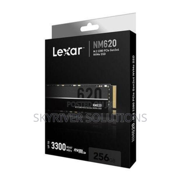Lexar Lnm620 Internal SSD M.2 Pcie Gen 3*4 Nvme 2280 - 256gb