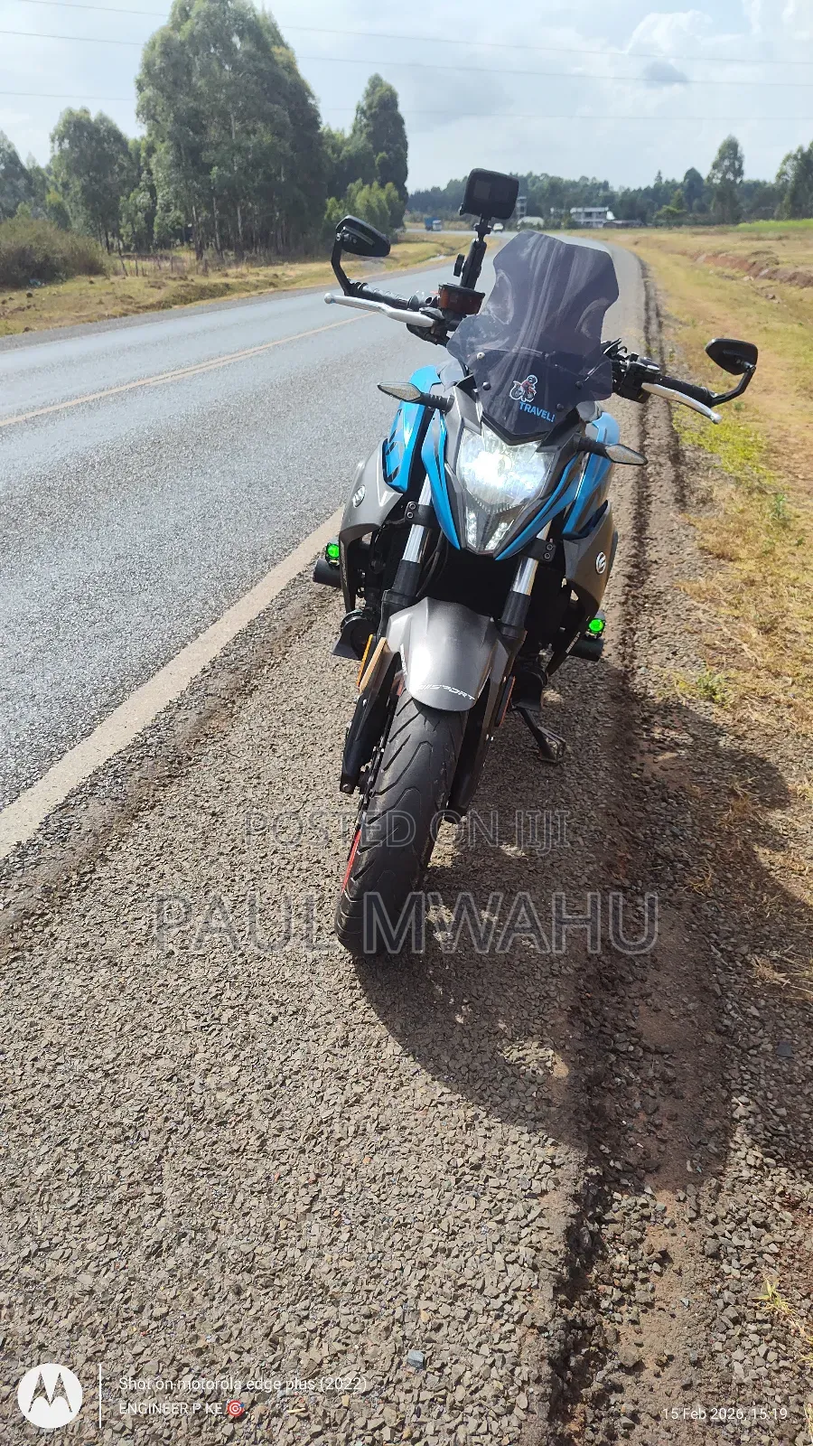 CFMoto 400NK 2019 Blue