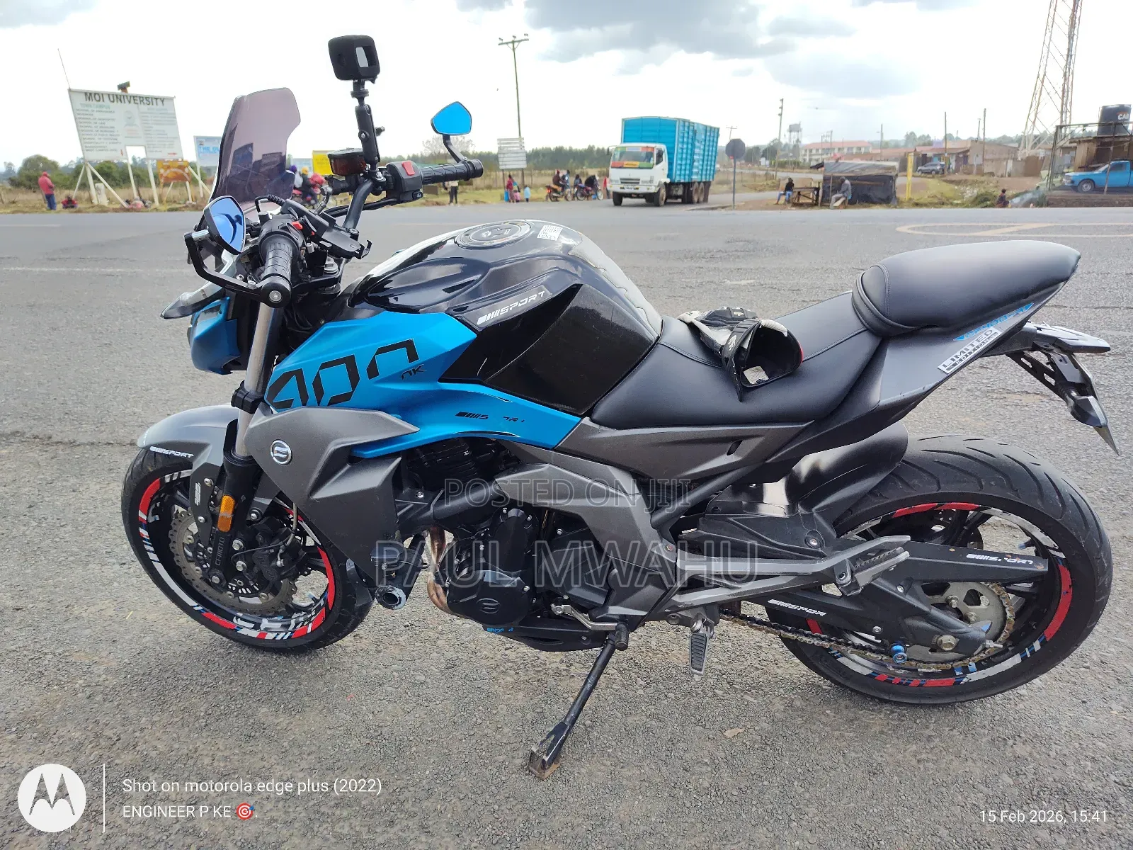 CFMoto 400NK 2019 Blue