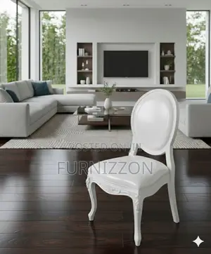 White Folding Event Table With Rectangular Frame