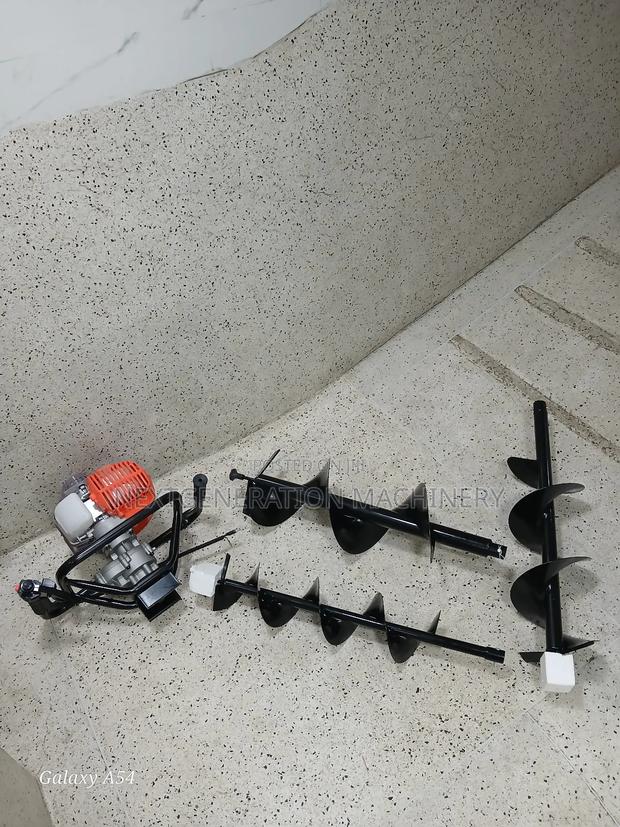 Petrol Powered Earth Auger - main view