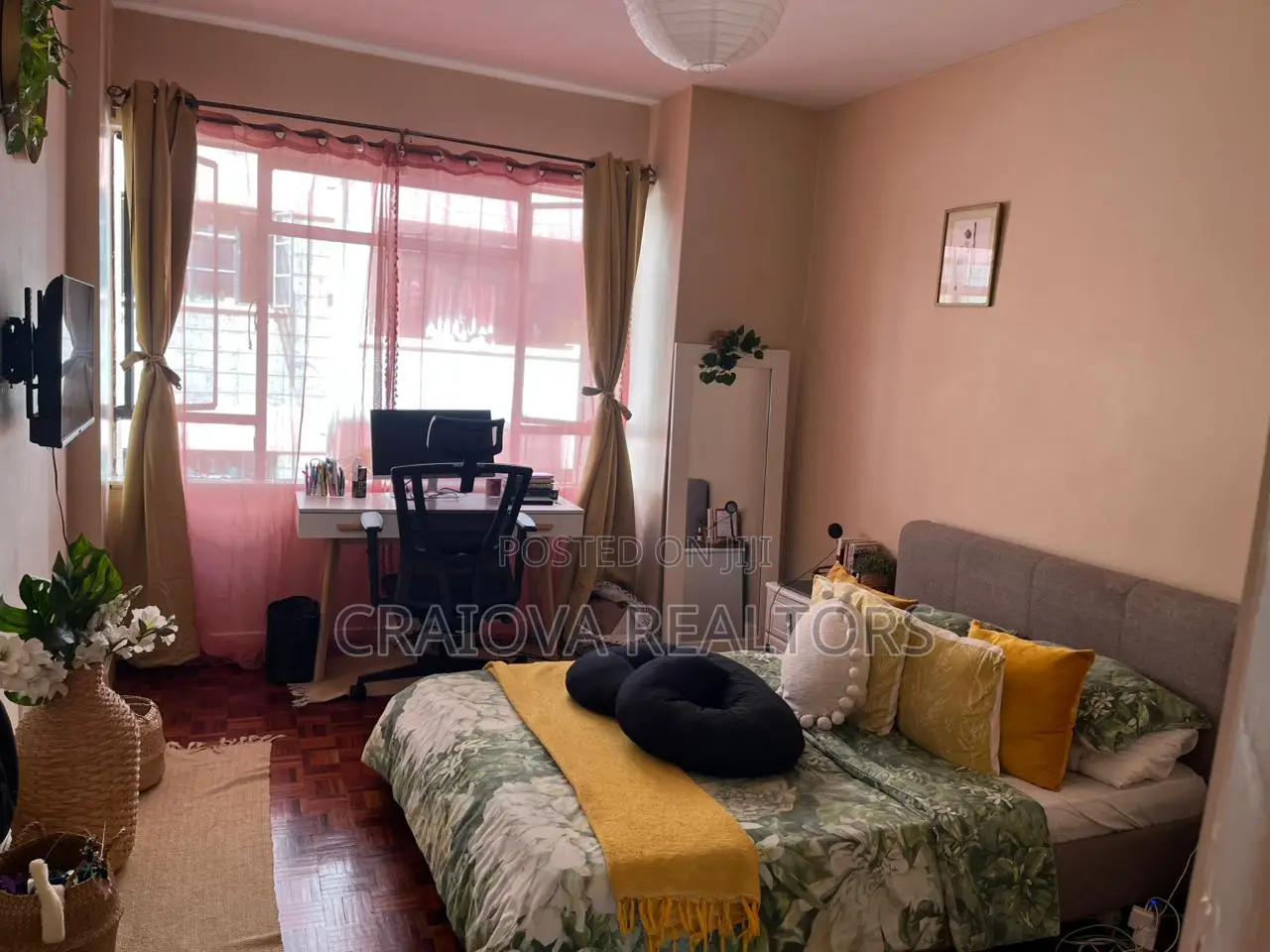 Furnished 3bdrm Apartment in Kilimani for rent