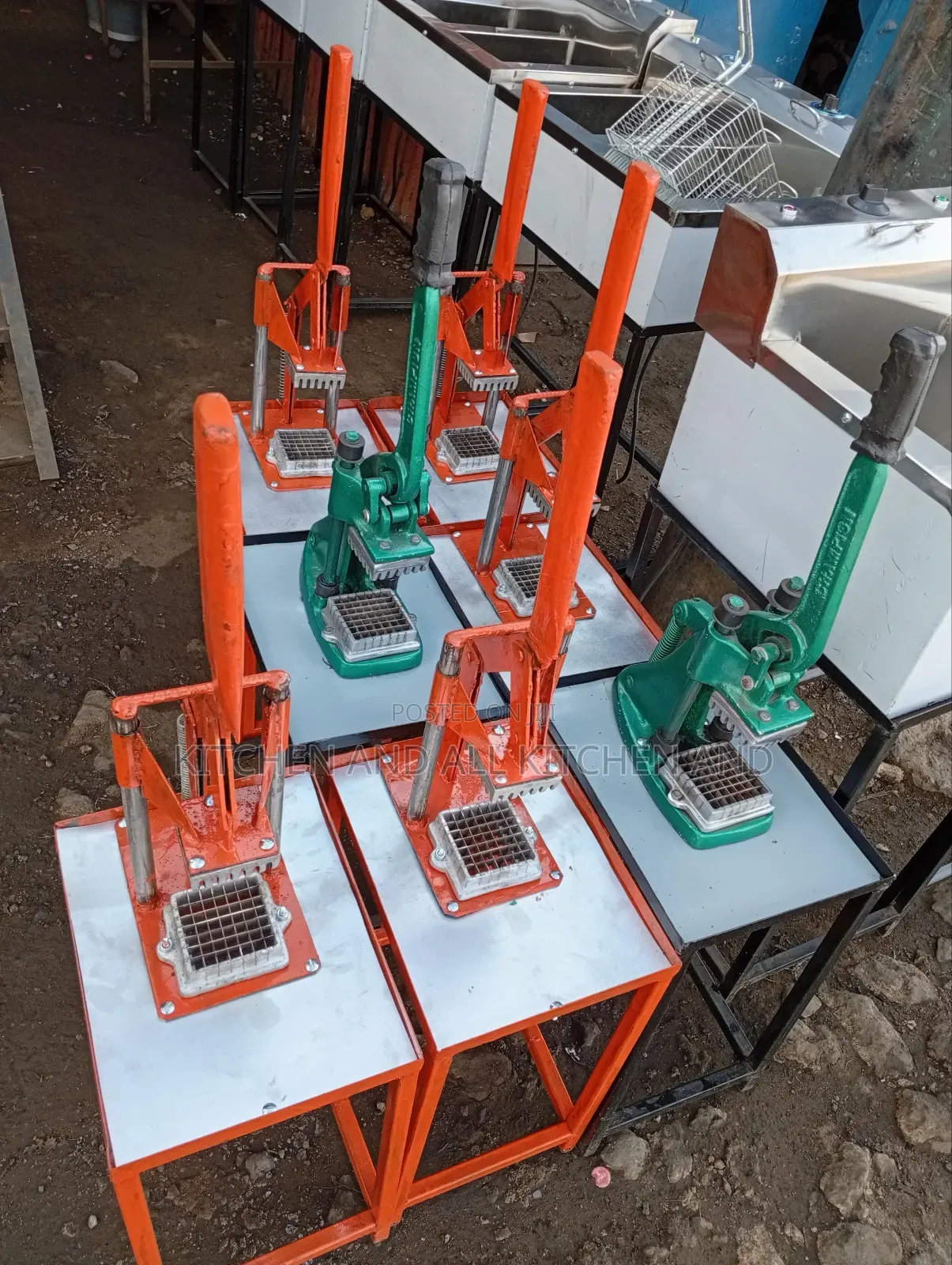 Chips Cutter Juakali (Orange)3500 Champion (Black)5500
