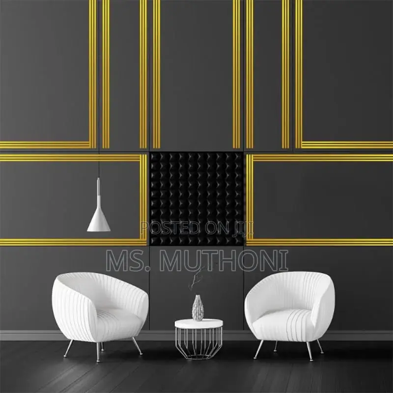 Gold Self-Adhesive Tape Used for Sealing and Decorating Tile Gaps