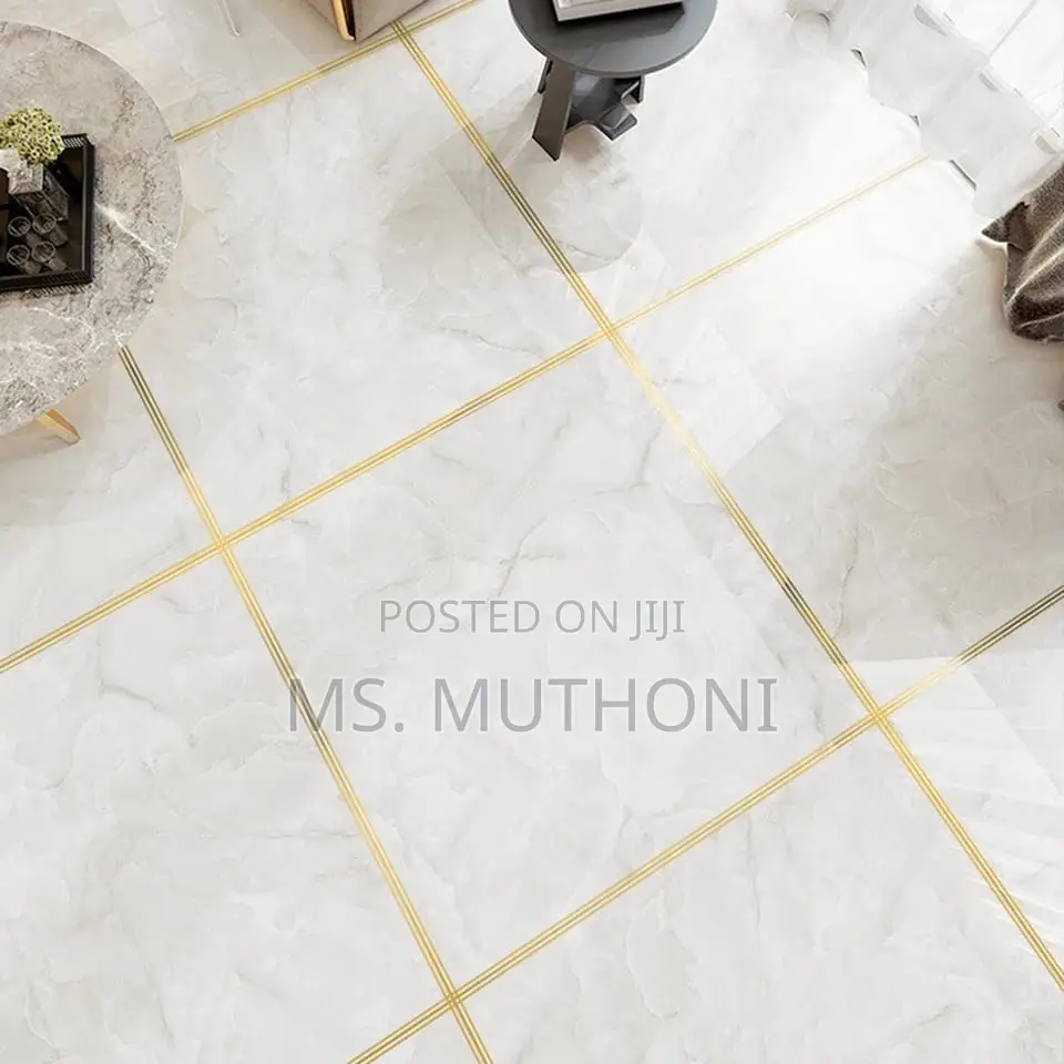 Gold Self-Adhesive Tape Used for Sealing and Decorating Tile Gaps