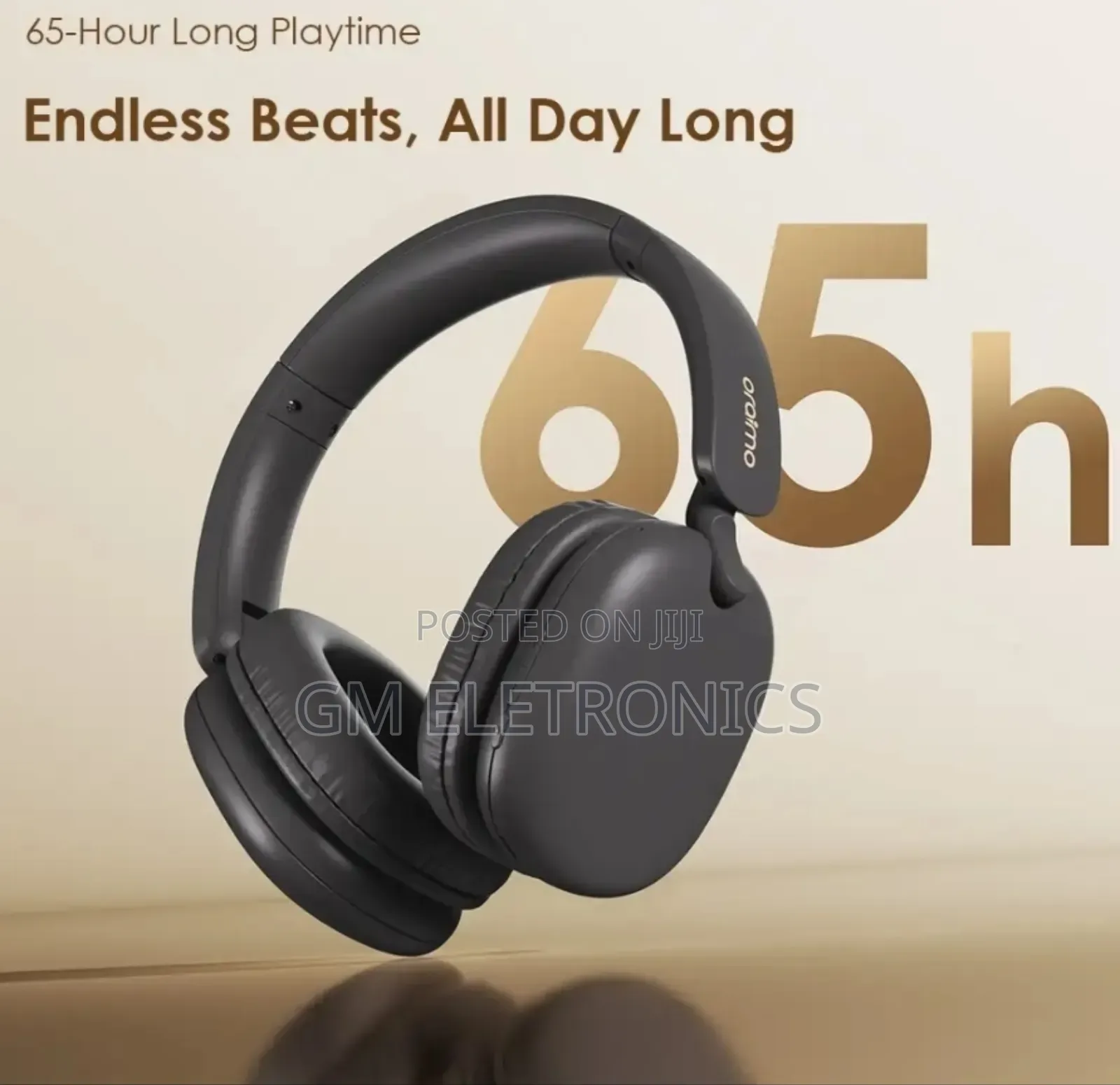 Original Wireless/ Wired Headphone With 65hrs Playing Time- Ohp-317