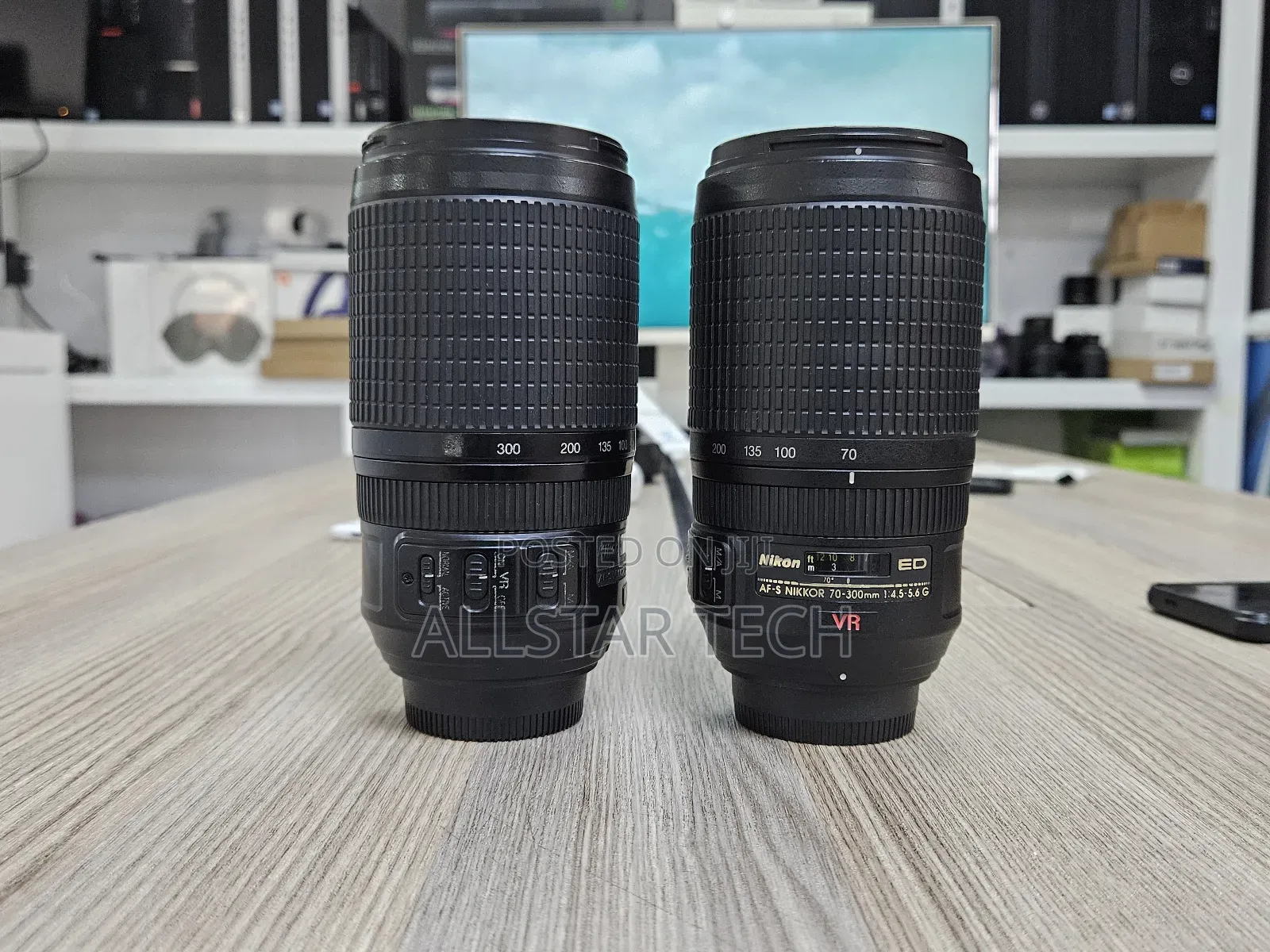 Af-S Vr Zoom-Nikkor 70-300mm F/4.5-5.6g if-Ed Lens