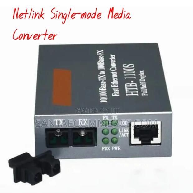 Netlink Single-Mode Media Converter - main view
