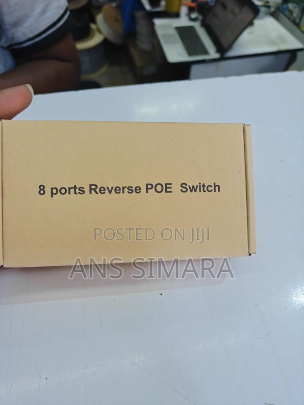 8 Port Reverse Poe Switch.