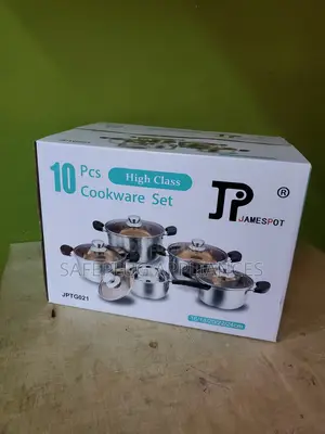 Jp 10pcs Non-Stick Cookware Set – Durable Easy to Clean