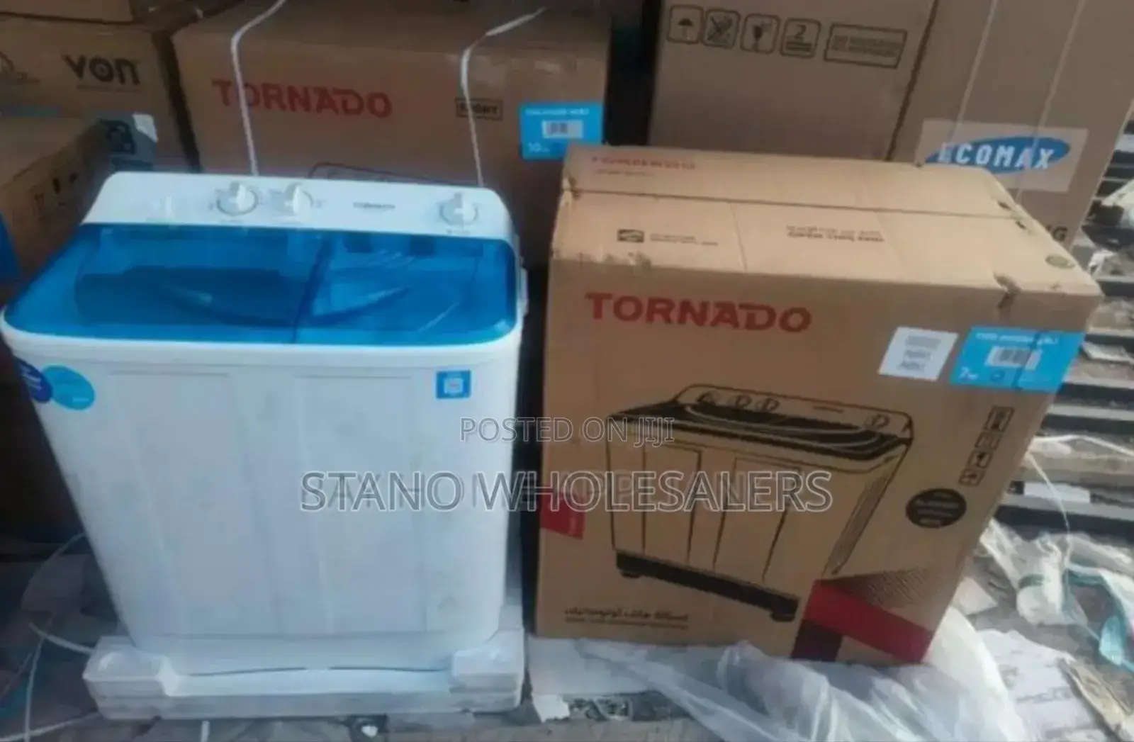 Semi Automatic New-12kgs Tornado Washing Machine