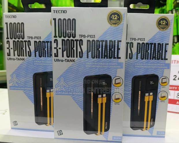Tecno Powerbank TPB-P103 - thumbnail 2