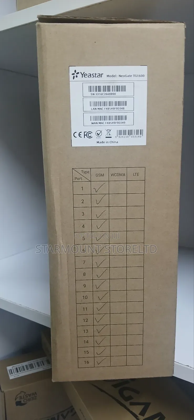 Yeastar Neogate Ta1600