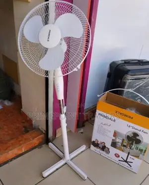 Primdale 16 Inch Standing Fan – Powerful Adjustable Floor Fan