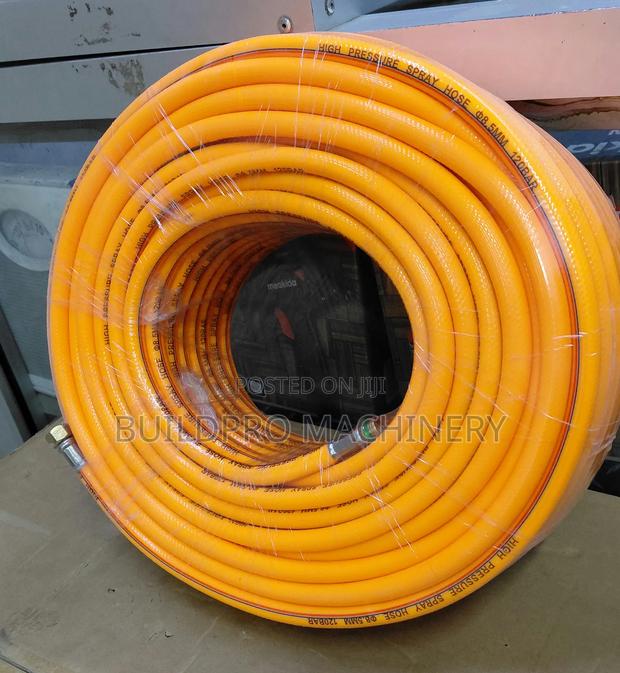 50m Yellow High-Pressure Spray Hose for Agricultural and Industrial