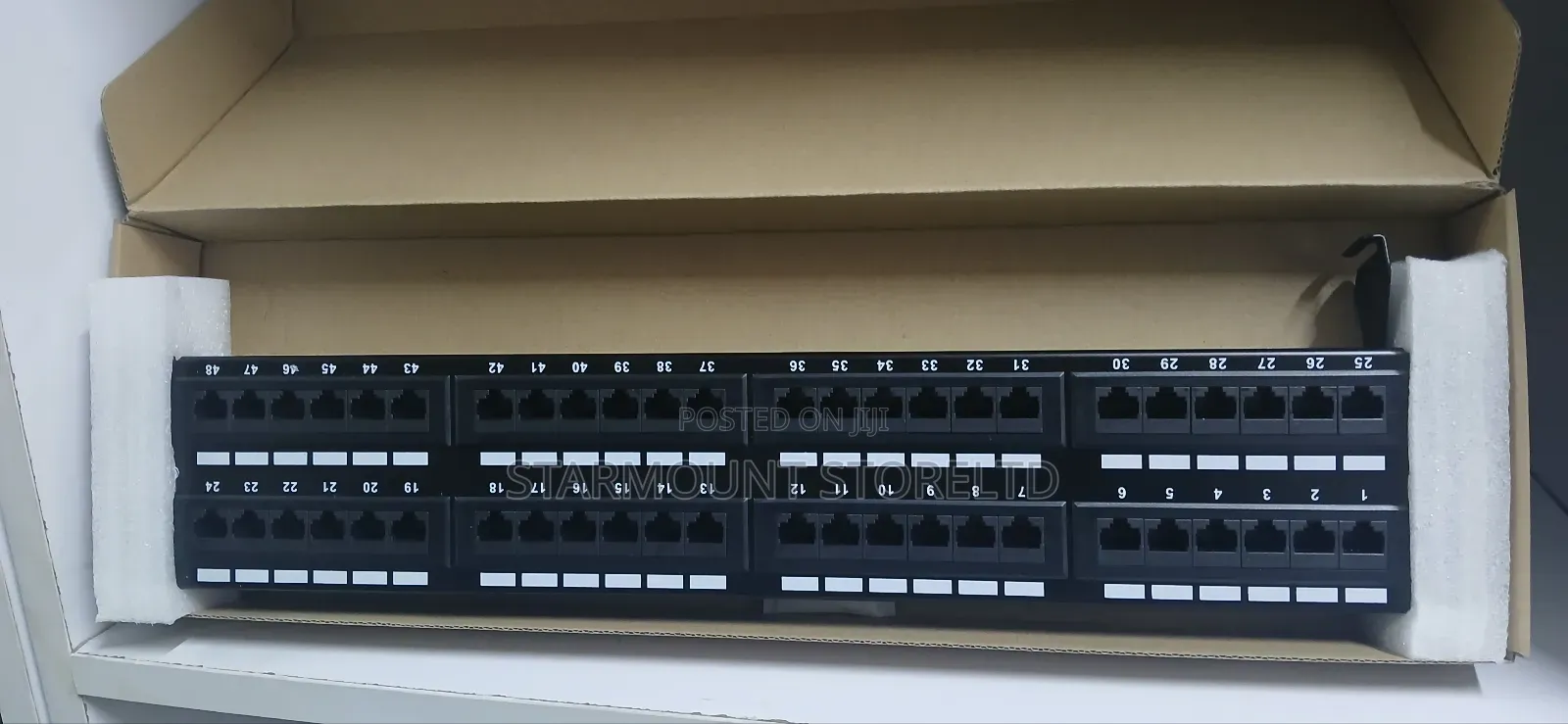 Giganet Gn-Cat6a-Utp 48 Port Patch Panel