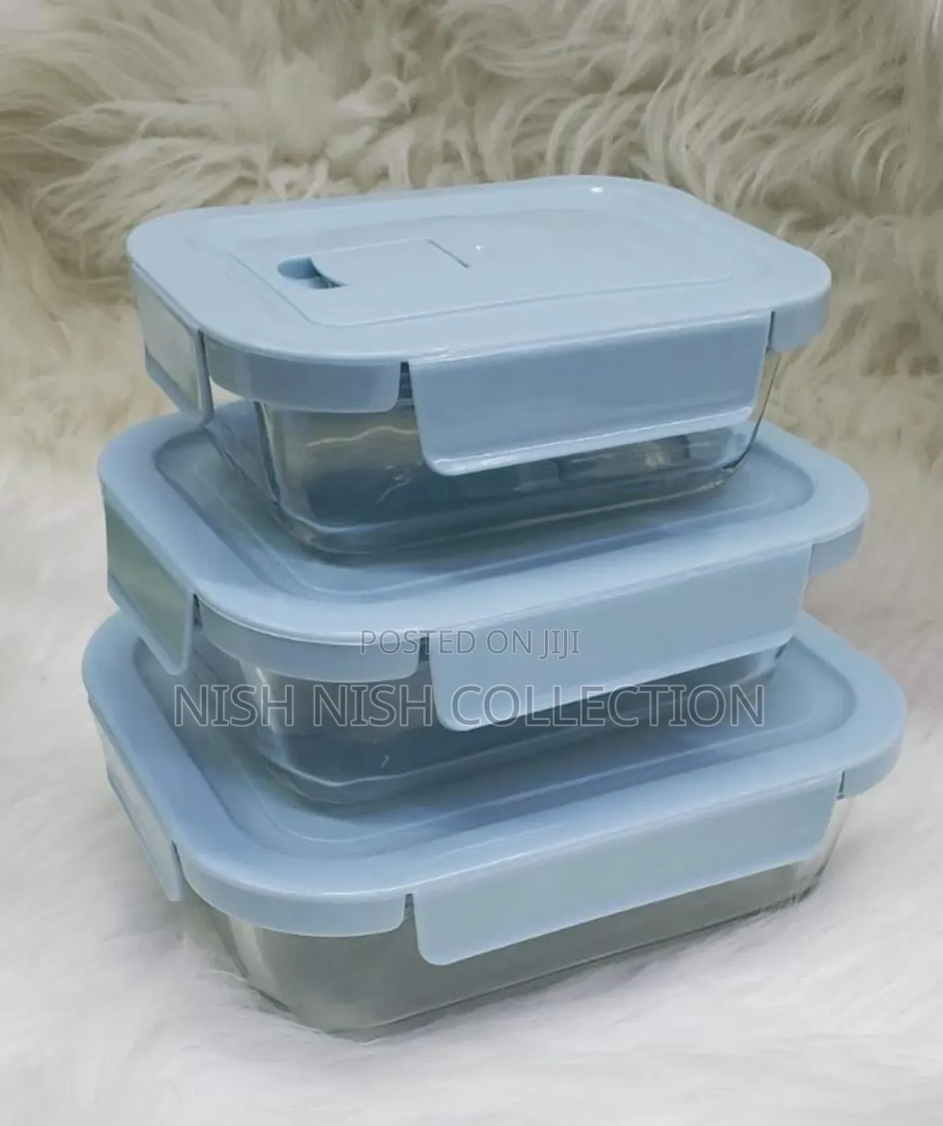 Glass Snack Box With Lunch Bag