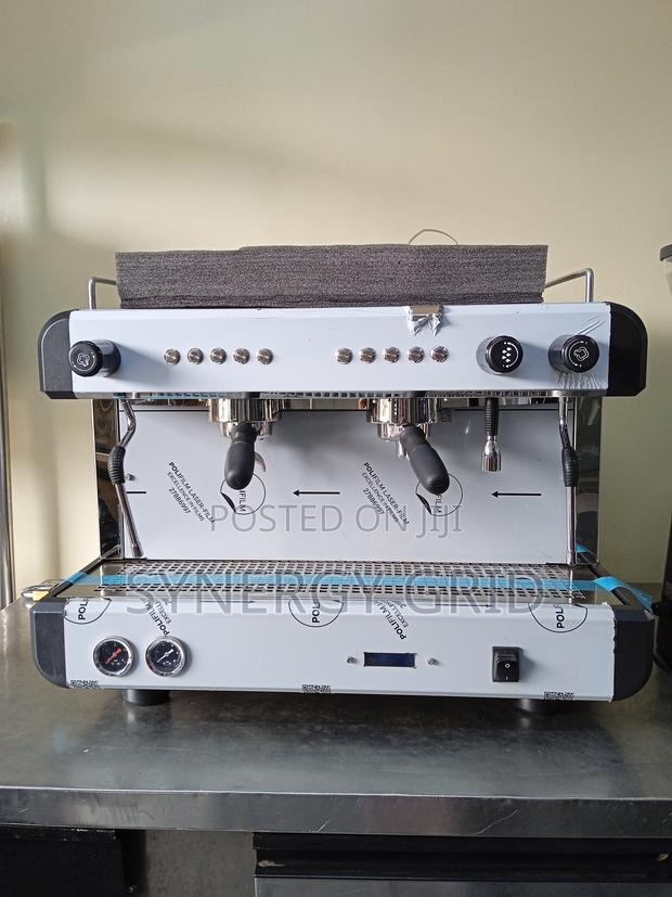 Two Group Semi Automatic Coffee Machine and Coffee Grinder - thumbnail 5