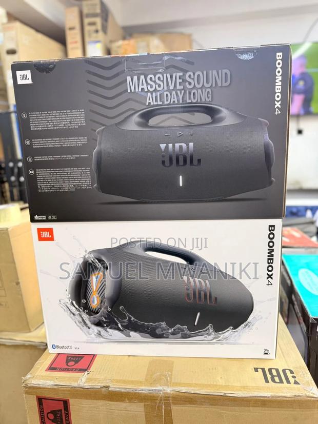 JBL Boombox 4 Portable Bluetooth Speaker - main view